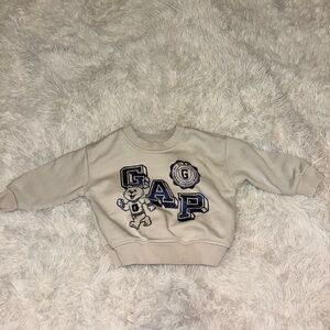 GAP Baby Cream Sweatshirt 9-12m